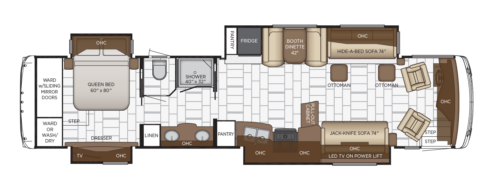 Ventana 3407 Floor Plan