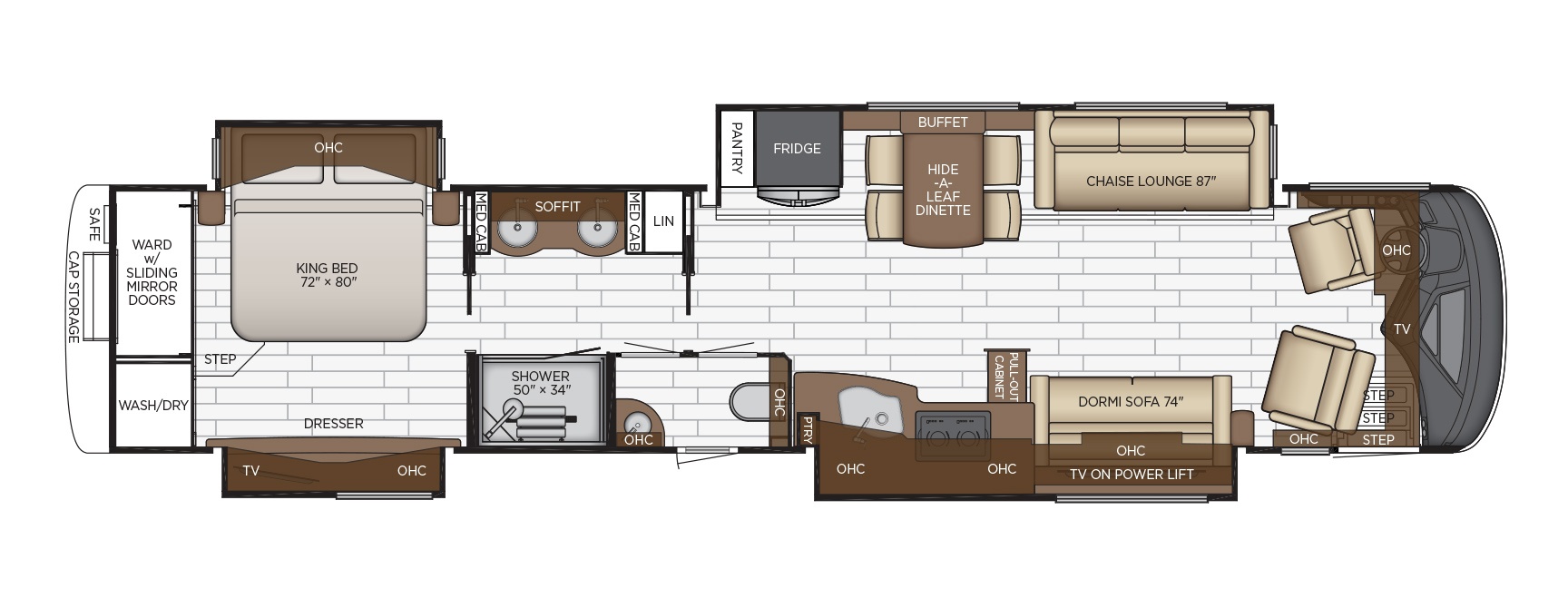 2020 Essex floor plan options Newmar