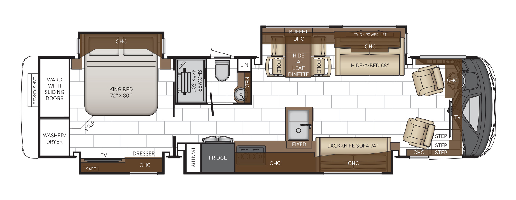 2025 Mountain Aire floor plan options Newmar